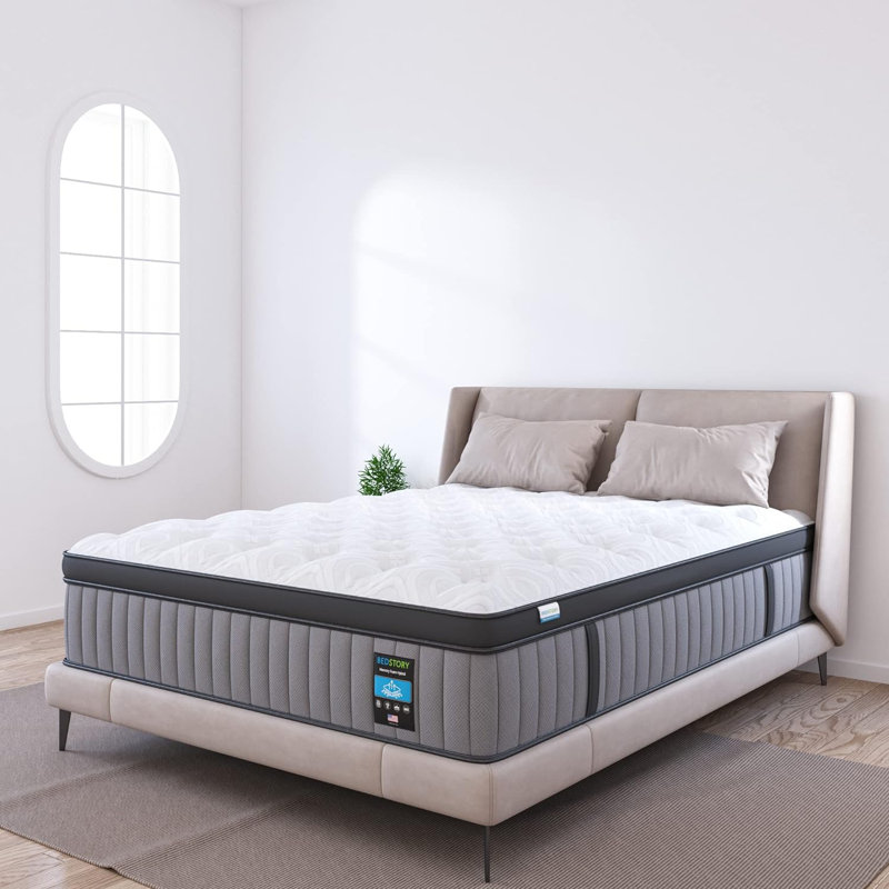 Bedstory Selection 14'' Firm Memory Foam Euro Top Single Pocket Spring Mattress & Reviews Wayfair